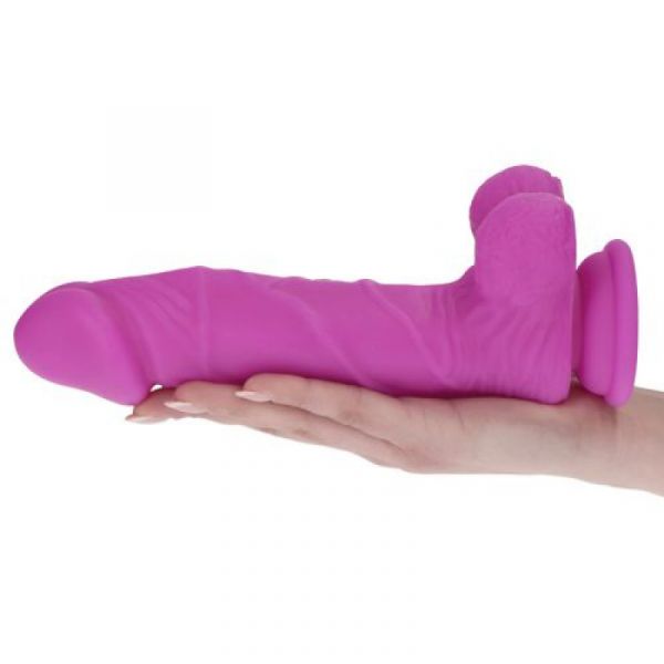 Fallo viola in silicone Berry ReaL Safe da 23 cm