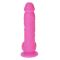 Brush Pene rosa realistico in silicone