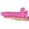 Brush Pene rosa realistico in silicone