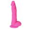 Long Stocky Pere rosa realistico in silicone