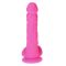Long Stocky Pere rosa realistico in silicone