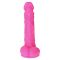 Long Stocky Pere rosa realistico in silicone