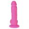 Rod Large Fallo flessibile in silicone da 18 cm Rosa