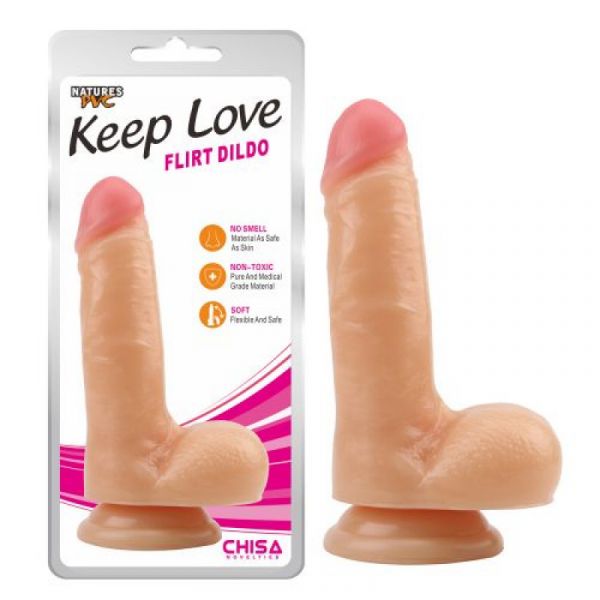 Flirt Dildo in pvc di qualità