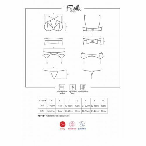 Frivolla Completo intimo 4pz