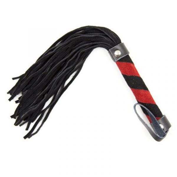 Frusta a frange line whip black