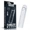 Guaina fallica trasparente Flawless +2,5 cm
