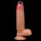 Guaina fallica trasparente Flawless +2,5 cm