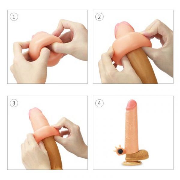 Guaina vibrante Nature Vibe Extender + 2" (50 mm)