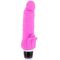 Vibratore rosa in silicone vaginale e clitoride da 18 cm