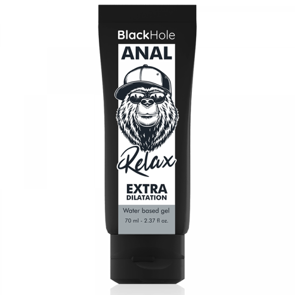 Black hole gel base acqua dilatazione anale 70 ml