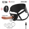 Vibratore strapon con telecomando ad orologio