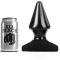 But-plug All Black 17x8cm