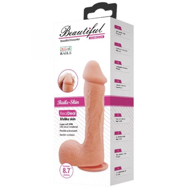 Johnson Dildo morbido da 22 cm