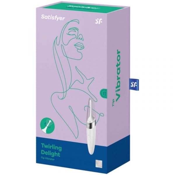 Twirling joy clit punta stimolante per clitoride