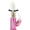 Vibratore con funzione di rotazione e stimolatore del clitoride