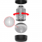 Masturbatore maschile Tornado rotante 360*