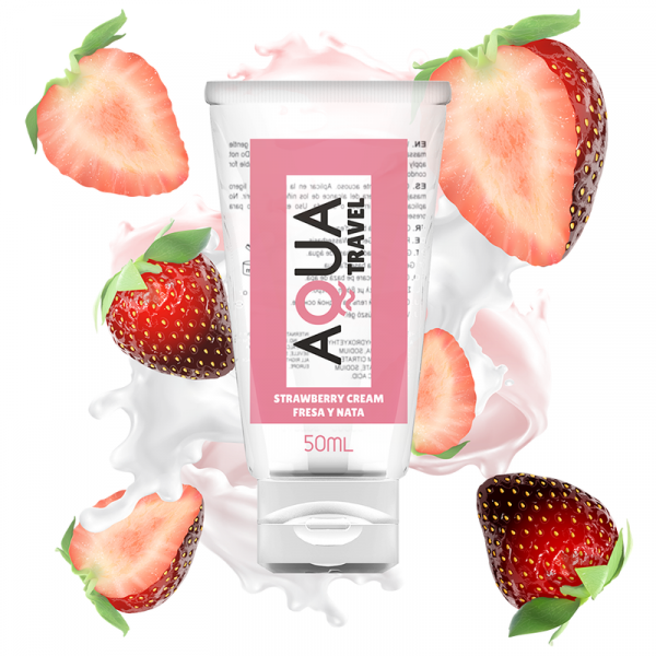 Aqua travel lubrificante gusto fragola 50 ml