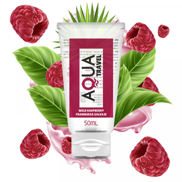 Aqua travel lubrificante gusto lampone selvatico 50 ml