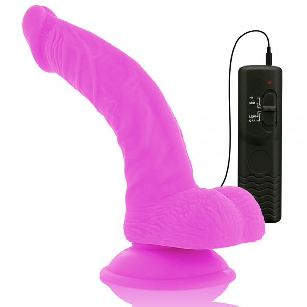 Diversia dildo vibrante flessibile 21,5 cm