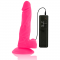 Diversia dildo vibrante flessibile 18 cm - rosa
