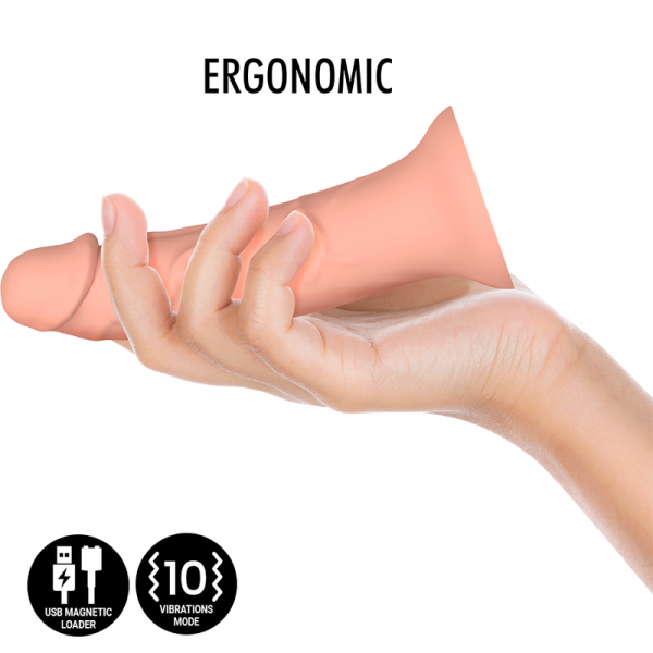 Vibratore a ventosa in silicone premium da 18 cm