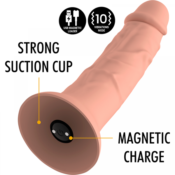 Vibratore in silicone premium da 20 cm