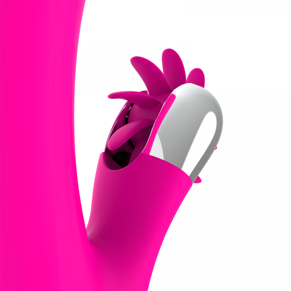 Vibratore rabbit diversia con stimolatore del clitoride