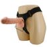 Vibratore morbido strapon per donna