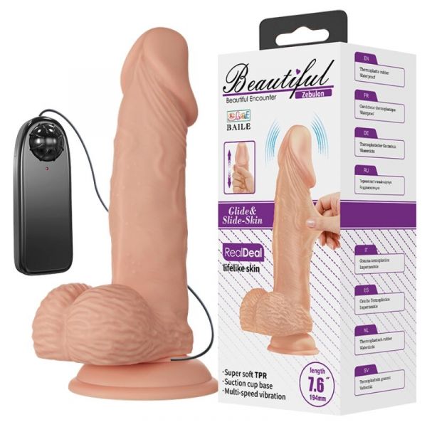 Zebulon Vibratore con telecomando a filo