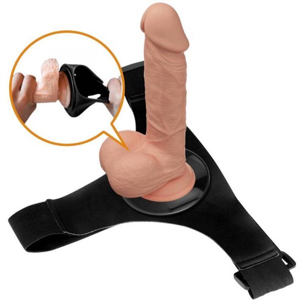 Slip harness universale con dildo Jerry 21,8 cm