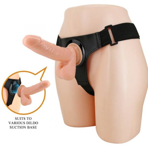 Slip harness universale con dildo Tom 20 cm