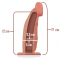Dildo Extender con cavo per cinturino 18 cm