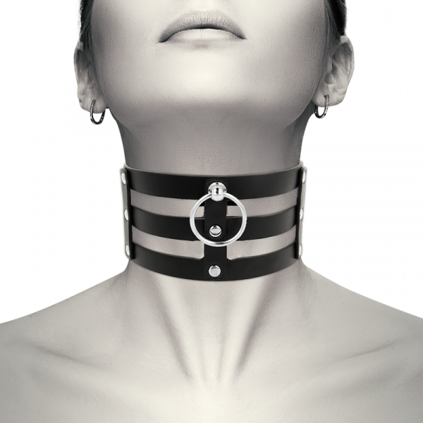 Collana in pelle vegan