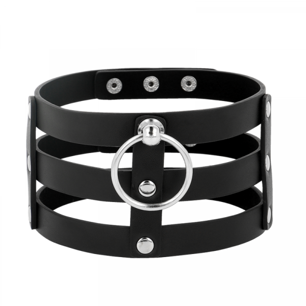 Collana in pelle vegan