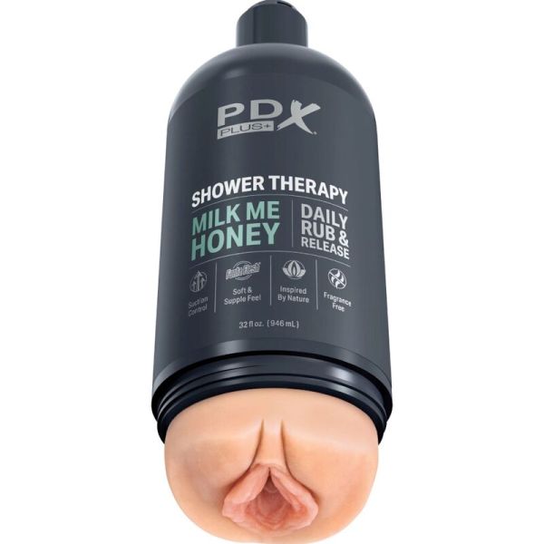 Masturbatore Stroker ispirato a un flacone di shampoo Milk & Honey