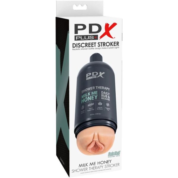 Masturbatore Stroker ispirato a un flacone di shampoo Milk & Honey