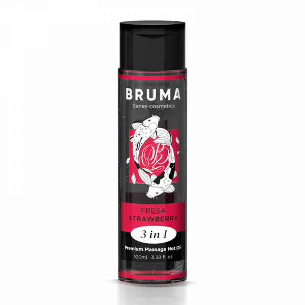 Olio da massaggio Bruma 3 in 1 Fragola