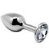 Mini Plug Anal Metal Bianco M