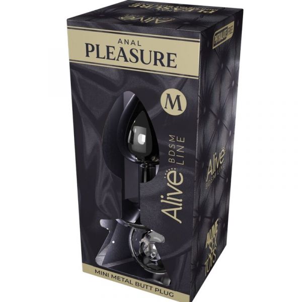 Mini Plug Anal Metal Nero M
