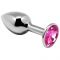 Mini Plug Anal Metal Rosa S