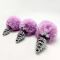 Plug anale spirale Fluffy Twist