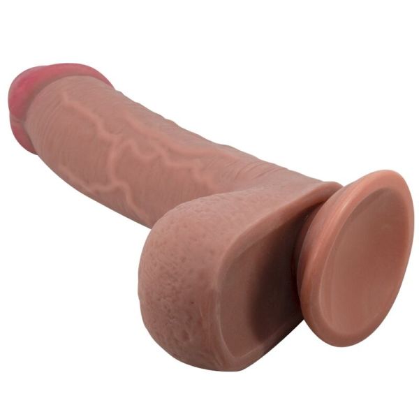 Dildo realistico Sliding Skin Series con ventosa
