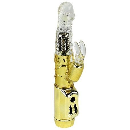 Vibratore rabbit Gold Lover