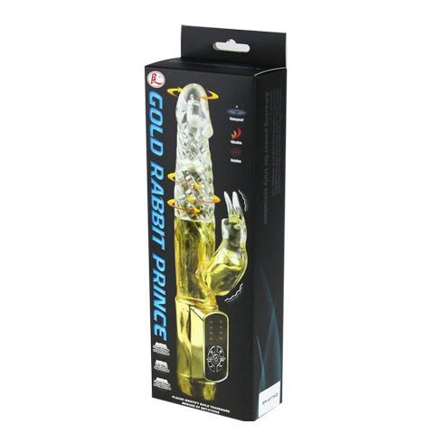 Vibratore rabbit Gold Prince