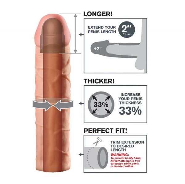 Guaina per pene +5.1cm