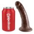 Dildo di gomma da 17 cm