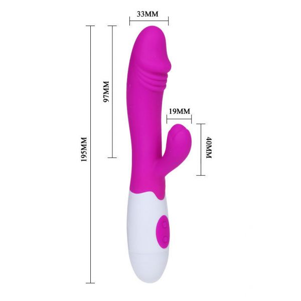 Snappy Vibratore rabbit stimolazione del clitoride