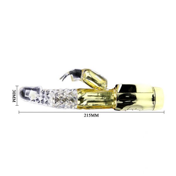 Vibratore rabbit Gold Prince