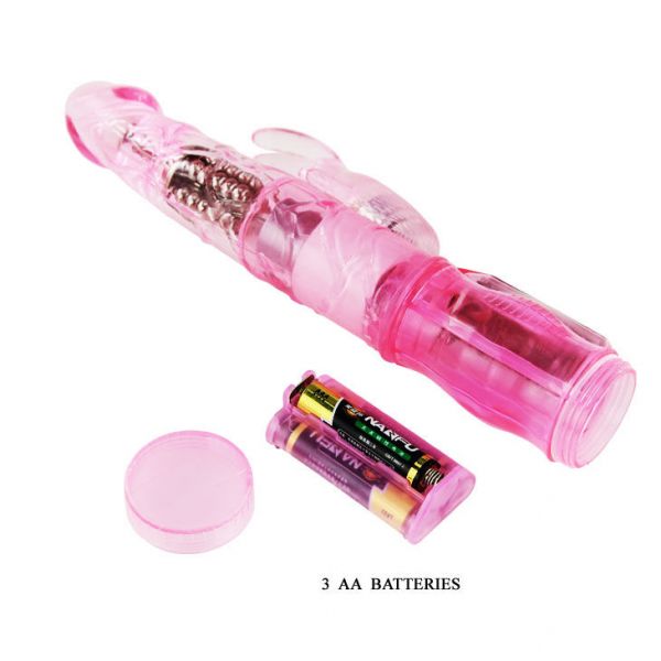 Vibratore rabbit Happy Angel Rosa